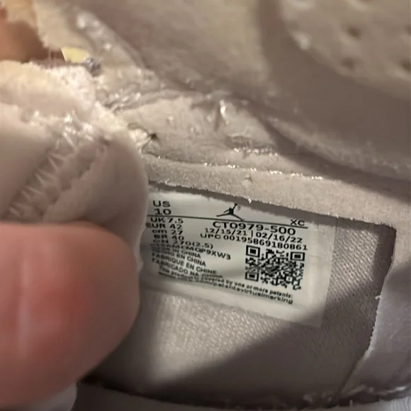 Nike Air Jordan 1 Zoom Air Venice sail. EUC - Picture 6 of 12